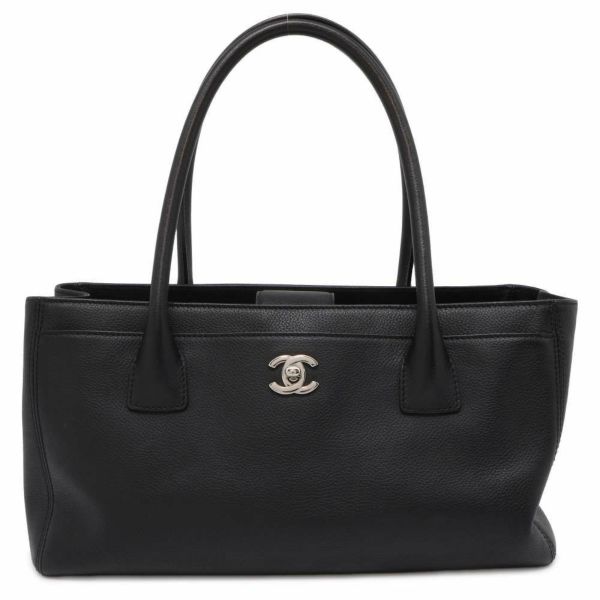 シャネル トートバッグ ココマーク エグゼクティブライン A67282 CHANEL ハンドバッグ 黒