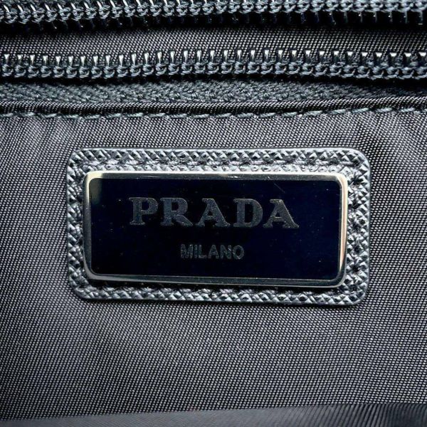 プラダ ボディバッグ ナイロン 2VL977 PRADA バッグ ウエストポーチ ウエストバッグ ベルトバッグ 黒