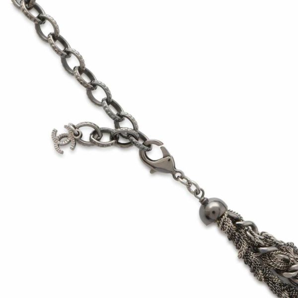 シャネル ネックレス ココマーク ギターピック メタル A20P CHANEL アクセサリー