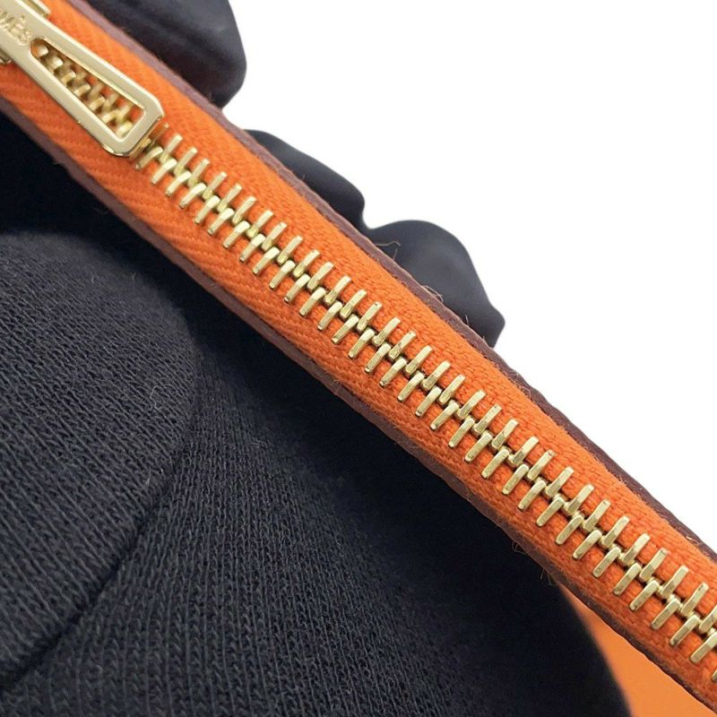 エルメス 財布 コンスタンス スリム オレンジ/ゴールド金具 エプソン U刻印 HERMES 財布