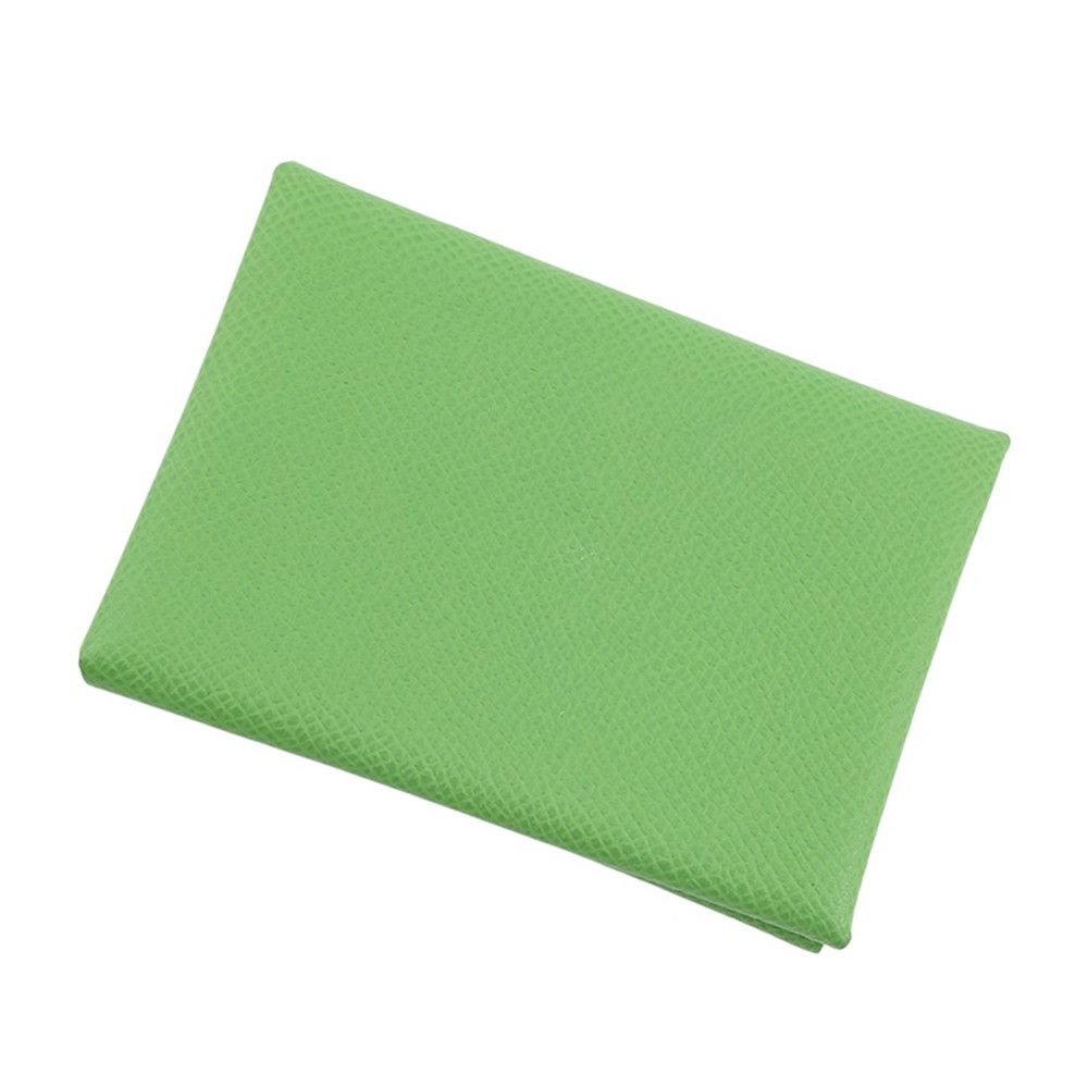 エルメス コインケース カルヴィ デュオ ヴェールユッカ/シルバー金具 エプソン B刻印 財布