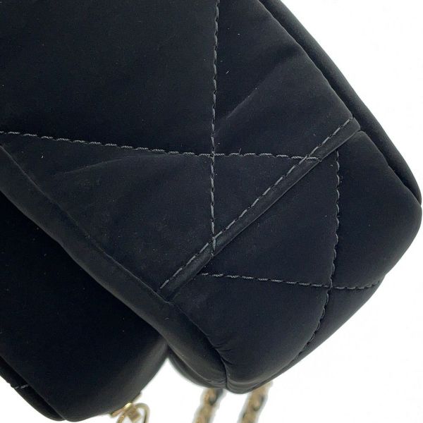シャネル チェーンショルダーバッグ マトラッセ ココマーク ココネージュ チェーンクラッチ CHANEL 2way 黒
