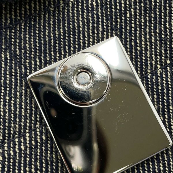 シャネル チェーンショルダーバッグ ココマーク チョコバー デニム CHANEL