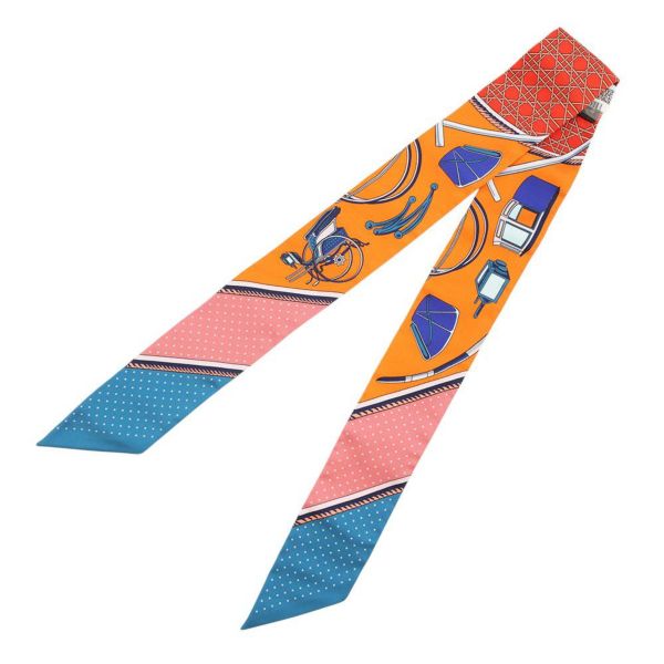 エルメス スカーフ ツイリー シルクツイル 折畳み式幌の馬車 Les Voitures a Transformation 2017年秋冬