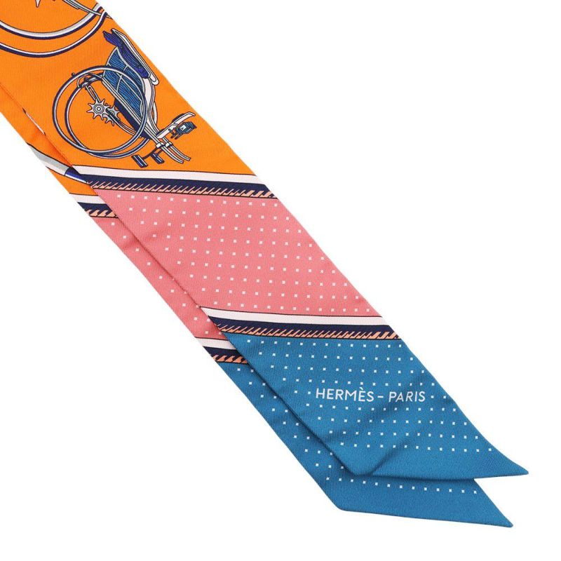 エルメス スカーフ ツイリー シルクツイル 折畳み式幌の馬車 Les Voitures a Transformation 2017年秋冬