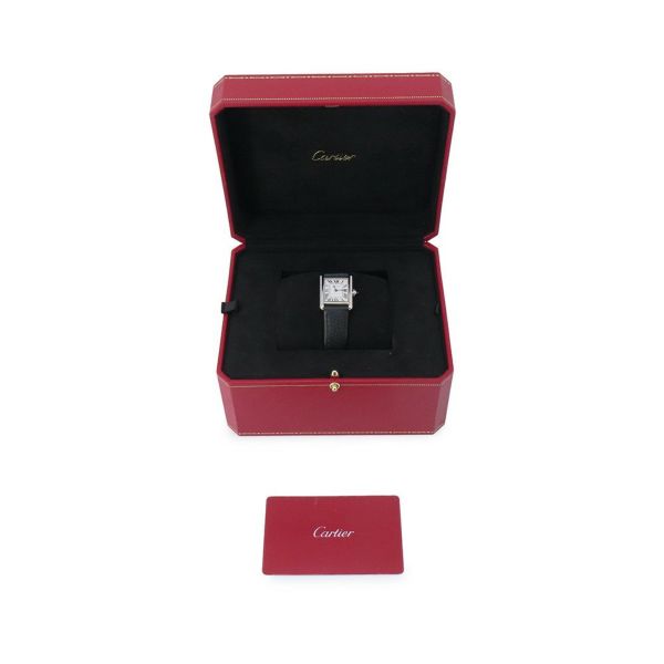 カルティエ タンク マスト SM WSTA0042 Cartier 腕時計 シルバー文字盤 クォーツ