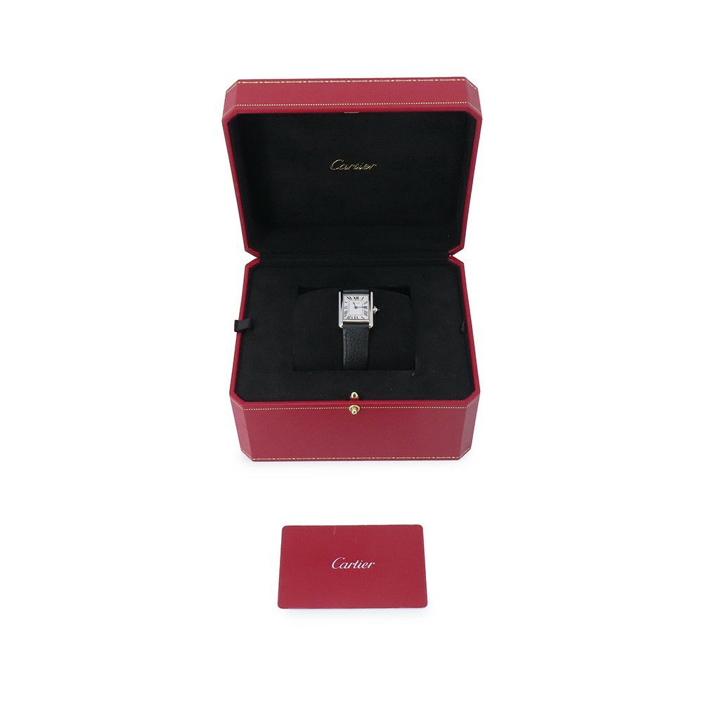 カルティエ タンク マスト SM WSTA0042 Cartier 腕時計 シルバー文字盤 クォーツ