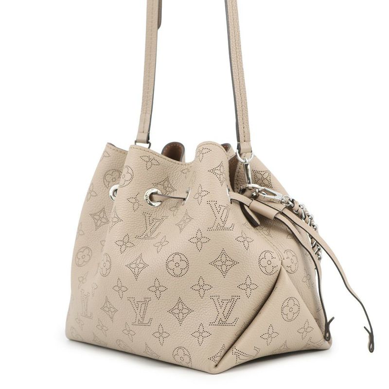 ルイヴィトン ハンドバッグ モノグラム・マヒナ ベラ M57201 LOUIS VUITTON 2way 巾着バッグ