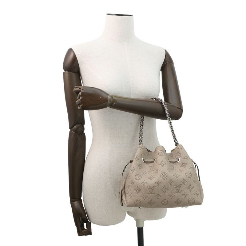 ルイヴィトン ハンドバッグ モノグラム・マヒナ ベラ M57201 LOUIS VUITTON 2way 巾着バッグ