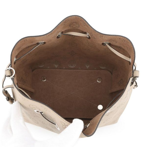 ルイヴィトン ハンドバッグ モノグラム・マヒナ ベラ M57201 LOUIS VUITTON 2way 巾着バッグ