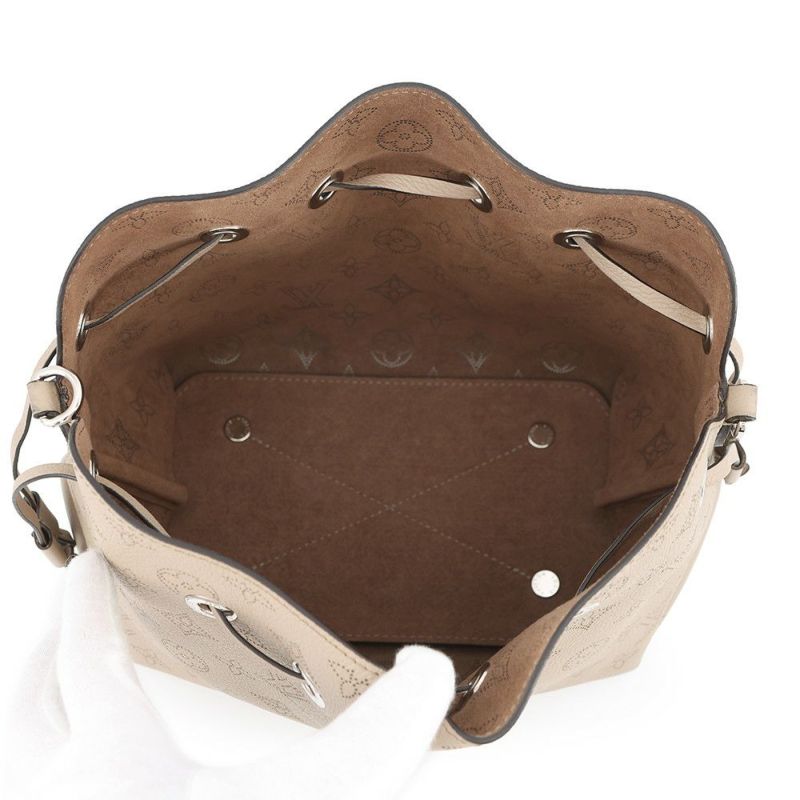 ルイヴィトン ハンドバッグ モノグラム・マヒナ ベラ M57201 LOUIS VUITTON 2way 巾着バッグ