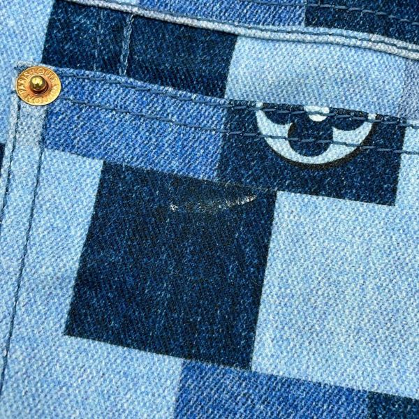 ルイヴィトン デニムジャケット モノグラム・デニム コットン レディースサイズ34 LOUIS VUITTON