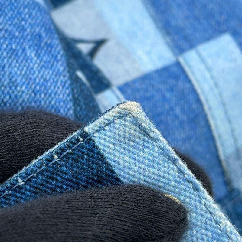 ルイヴィトン デニムジャケット モノグラム・デニム コットン レディースサイズ34 LOUIS VUITTON