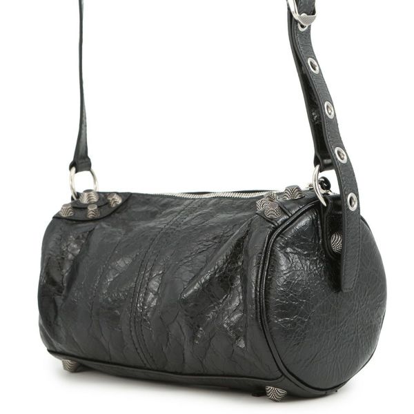 バレンシアガ ショルダーバッグ ル カゴール シリンダー レザー 771716 BALENCIAGA バッグ 黒