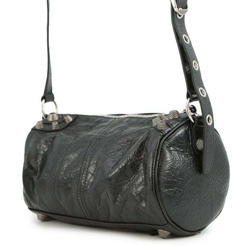 バレンシアガ ショルダーバッグ ル カゴール シリンダー レザー 771716 BALENCIAGA バッグ 黒