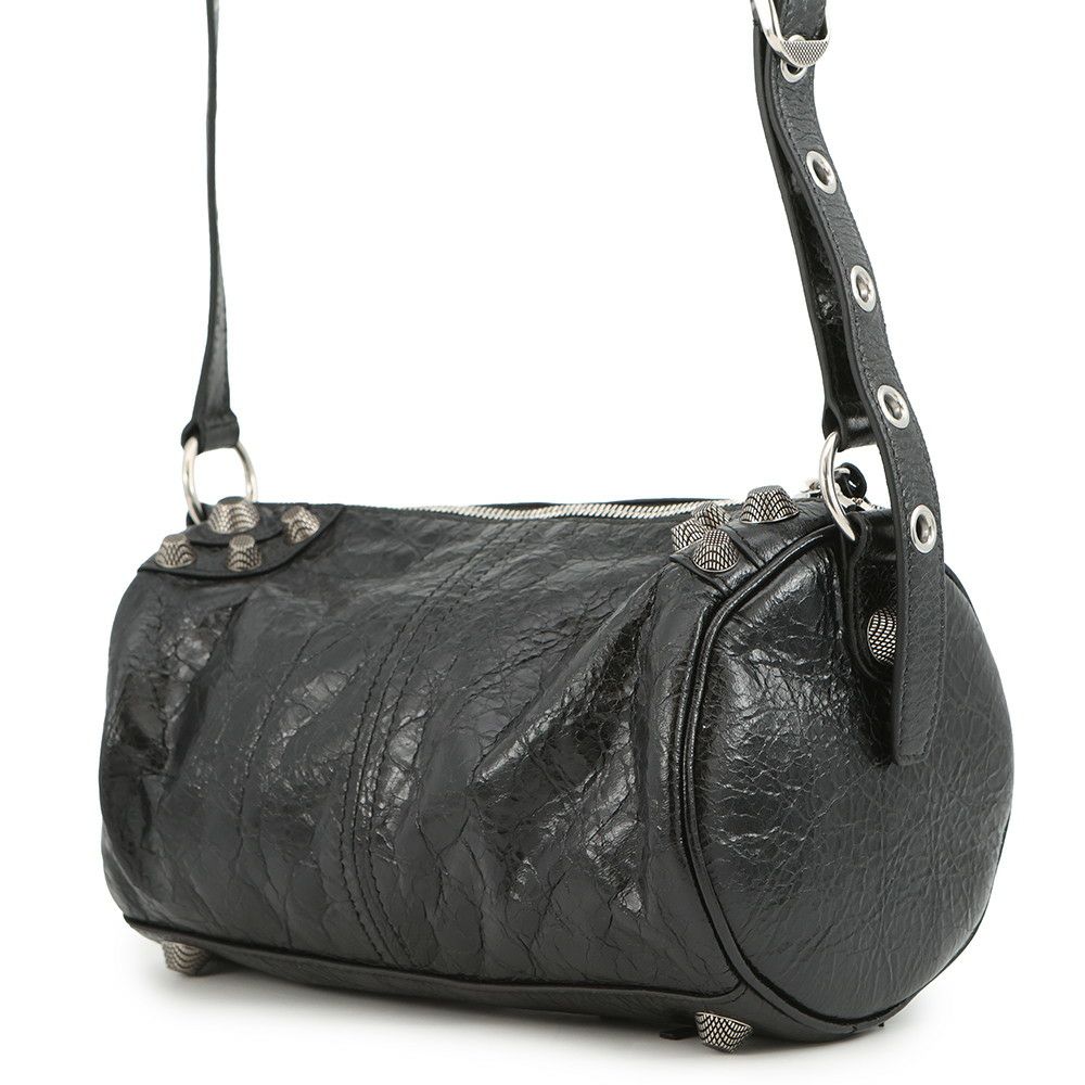 バレンシアガ ショルダーバッグ ル カゴール シリンダー レザー 771716 BALENCIAGA バッグ 黒