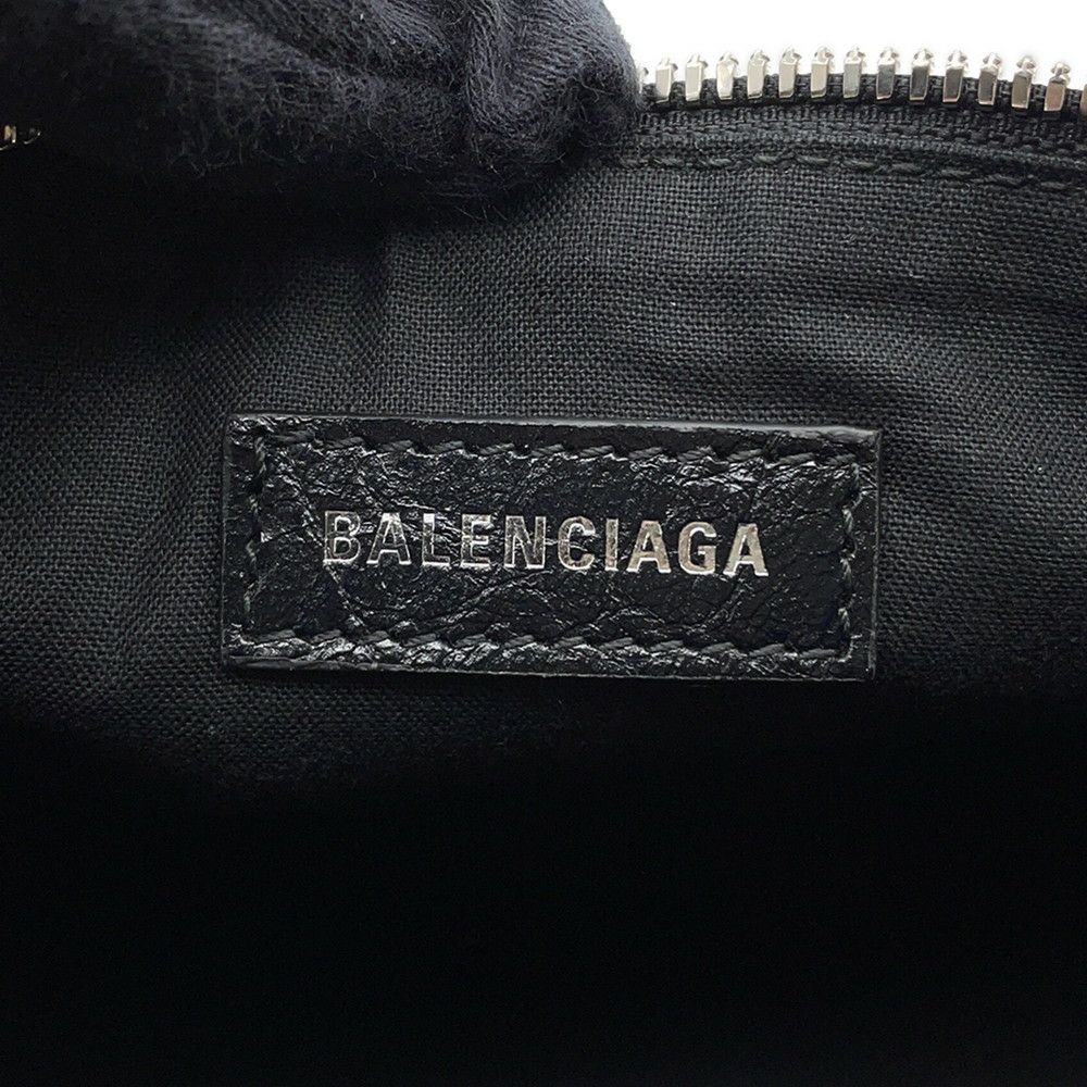 バレンシアガ ショルダーバッグ ル カゴール シリンダー レザー 771716 BALENCIAGA バッグ 黒