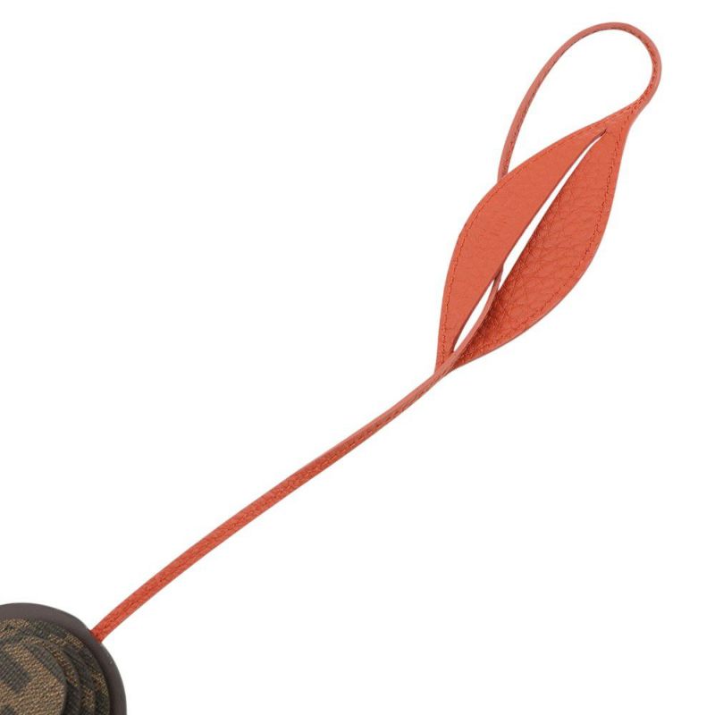 フェンディ バッグチャーム カタツムリ FF レザー FENDI チャーム