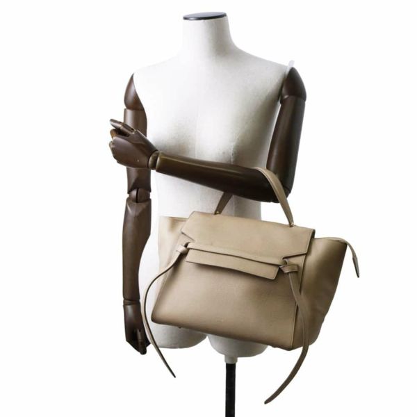 セリーヌ ハンドバッグ ベルトバッグ ミニ レザー 189103ZVA CELINE 2wayショルダーバッグ