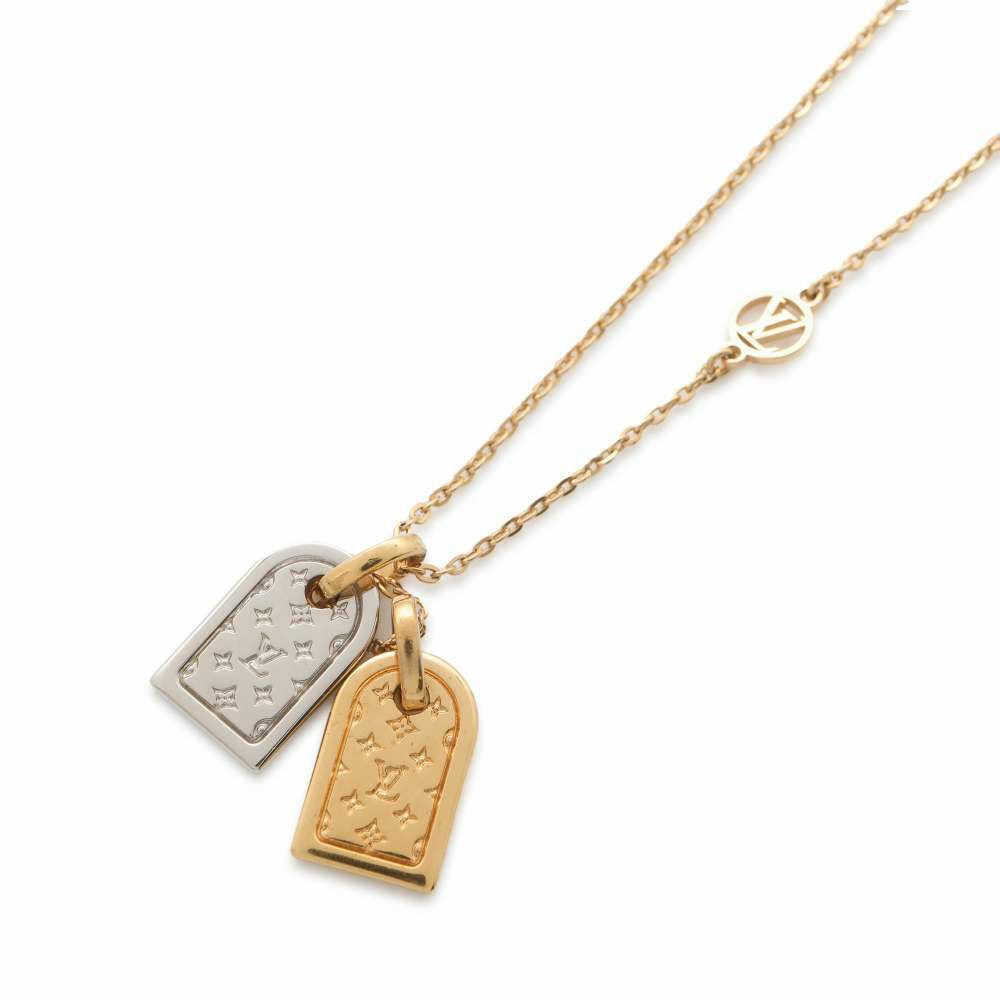 ルイヴィトン ネックレス モノグラム ナノグラム M63141 LOUIS VUITTON アクセサリー