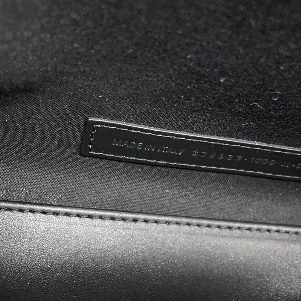 バレンシアガ トートバッグ ネイビーカバス S ポーチ付 オールレザー 339933 BALENCIAGA 黒 オールレザー