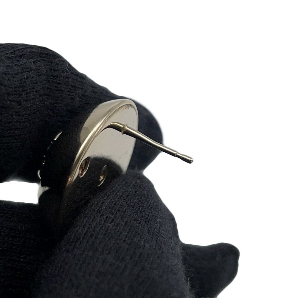 シャネル ピアス ココマーク ドーム レザー ABG001 B25A CHANEL アクセサリー 黒