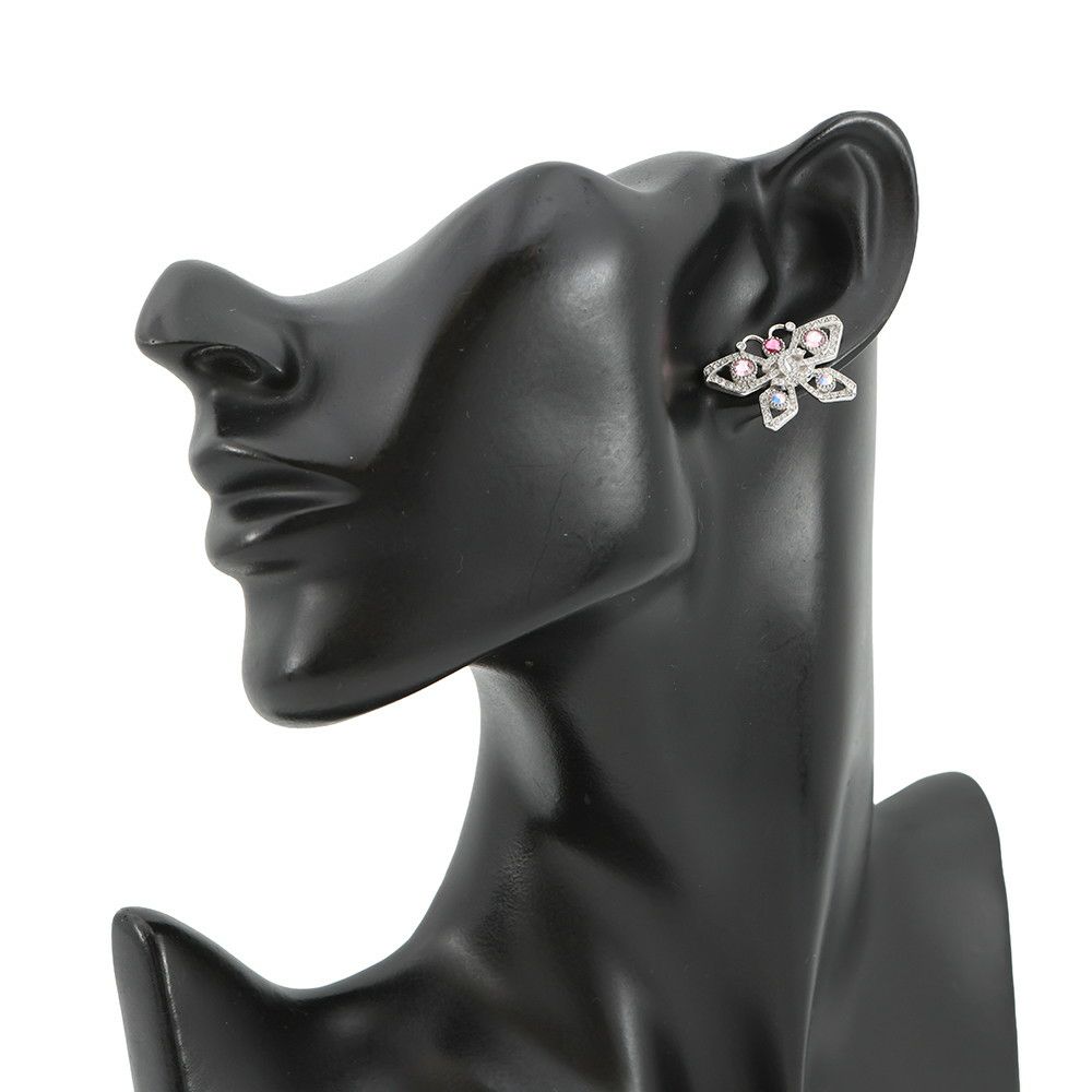 シャネル ピアス メディエダール バタフライ ラインストーン I 25 A ABG154 CHANEL アクセサリー