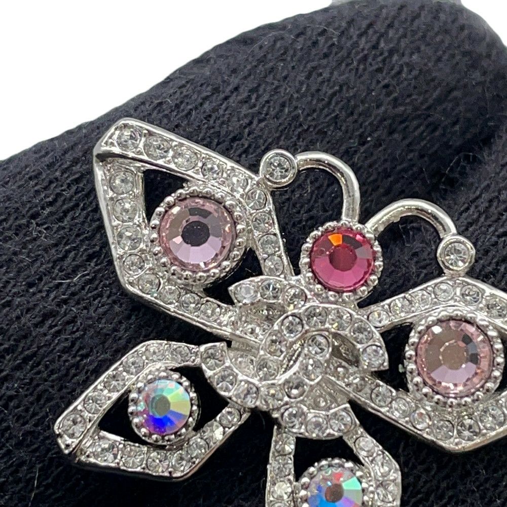 シャネル ピアス メディエダール バタフライ ラインストーン I 25 A ABG154 CHANEL アクセサリー
