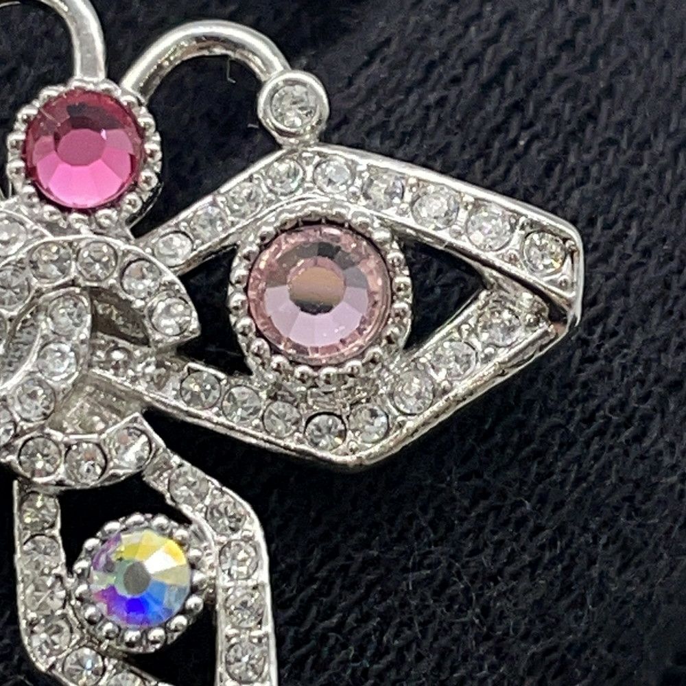 シャネル ピアス メディエダール バタフライ ラインストーン I 25 A ABG154 CHANEL アクセサリー