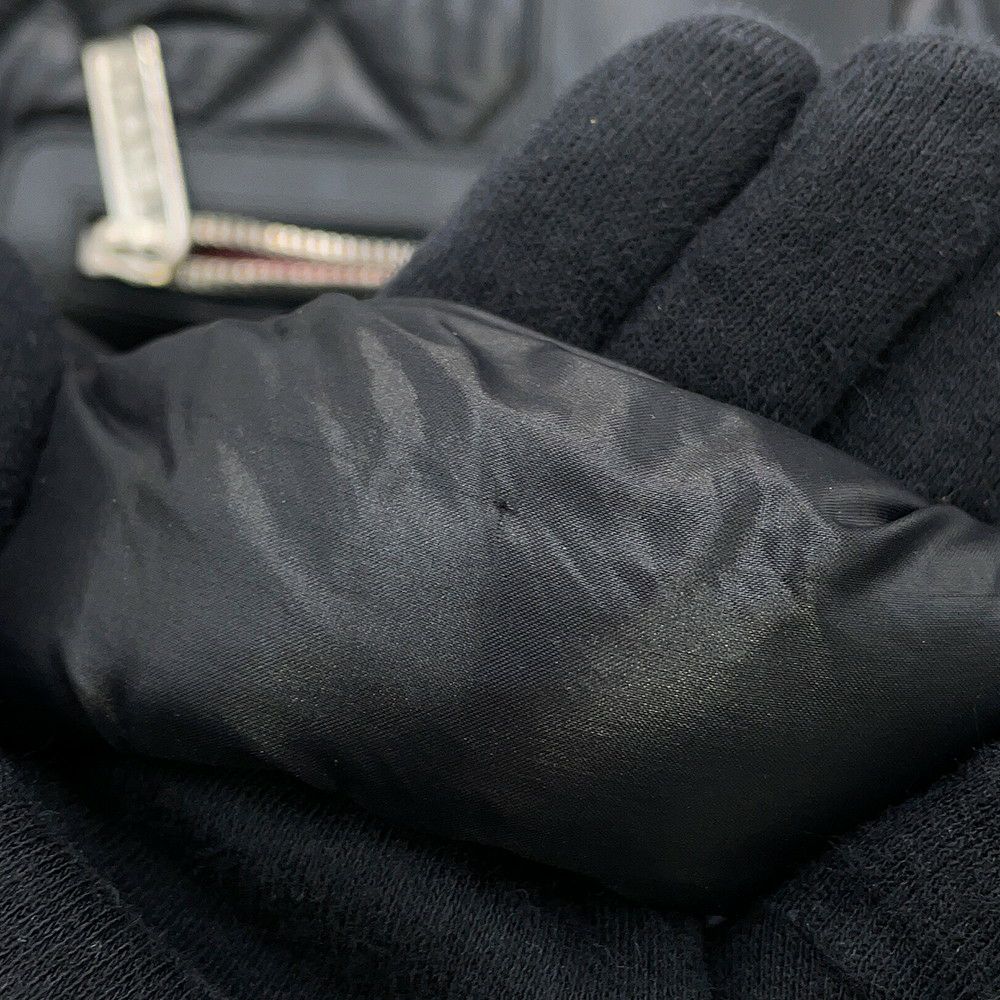 シャネル トートバッグ マトラッセ ココマーク コココクーン スモール ナイロン A48610 CHANEL 黒