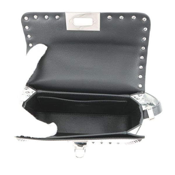 ヴァレンティノ・ガラヴァーニ ショルダーバッグ ロックスタッズ パテント 3W2B0M42QTE VALENTINO