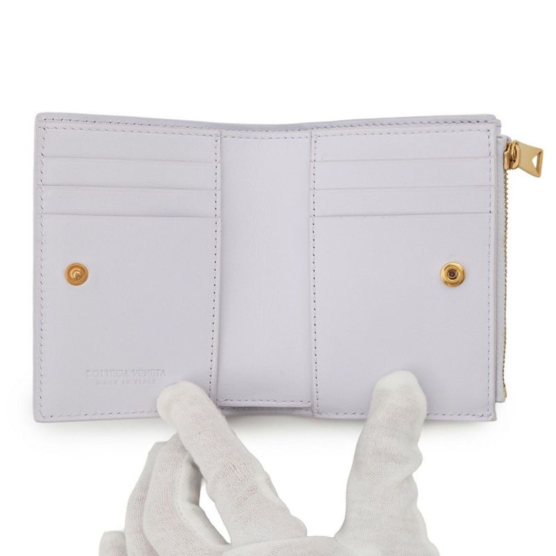 ボッテガヴェネタ 二つ折り財布 イントレチャート スモール カセット BOTTEGA VENETA 財布
