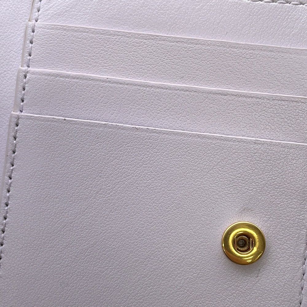 ボッテガヴェネタ 二つ折り財布 イントレチャート スモール カセット BOTTEGA VENETA 財布