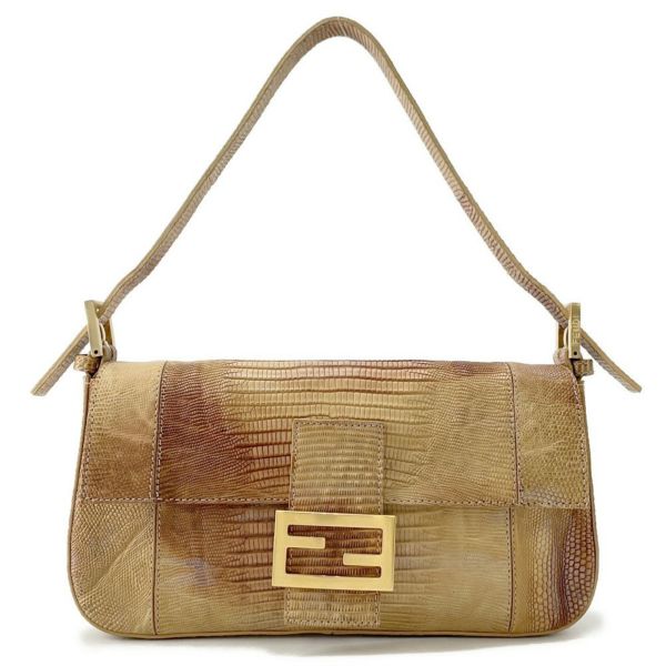 フェンディ ハンドバッグ  マンマバケット リザード 23908BR000.38 FENDI ワンショルダー