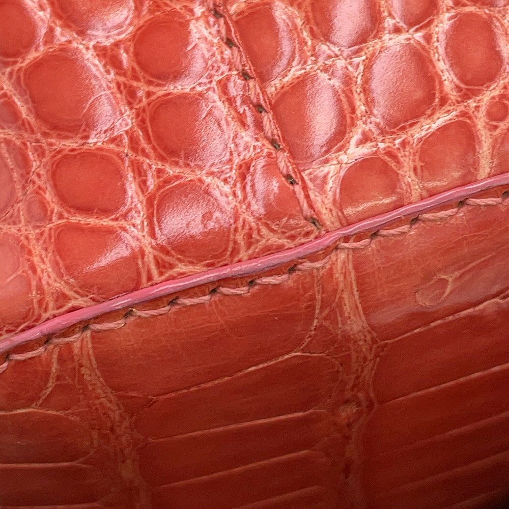 ブルガリ ハンドバッグ イザベラ・ロッセリーニ アリゲーター BVLGARI 2way