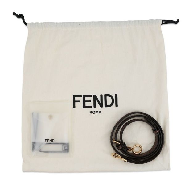フェンディ ハンドバッグ ミニ ピーカブー パイソン 8BN244 FENDI 2way