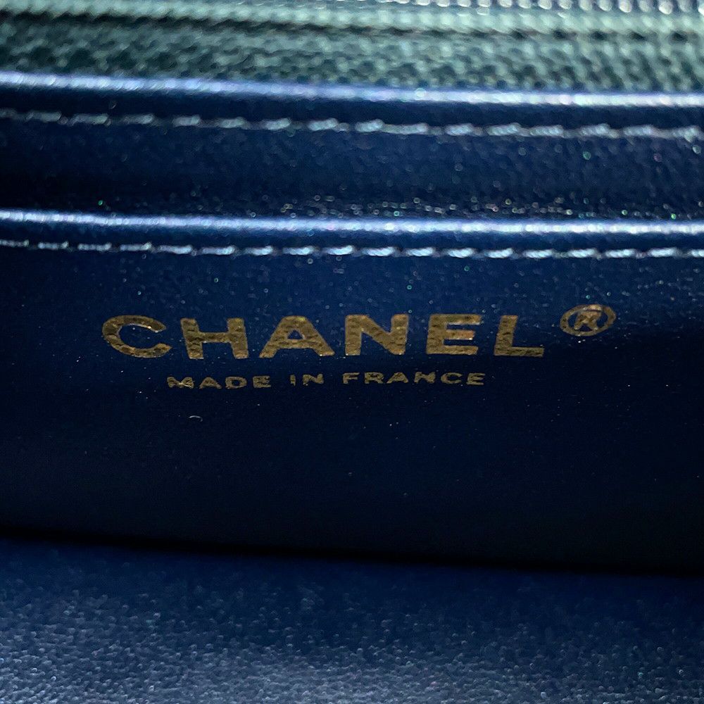 シャネル チェーンショルダーバッグ ココマーク ミニ フラップ デニム A69900 CHANEL