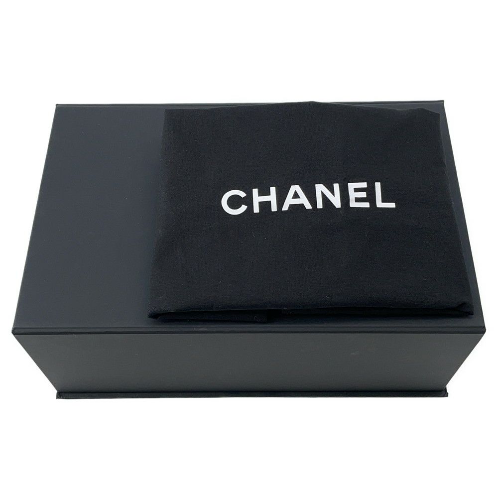 シャネル チェーンショルダーバッグ ココマーク ミニ フラップ ラムスキン A69900 CHANEL 黒