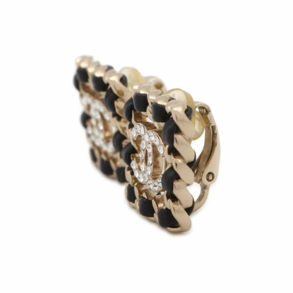 シャネル イヤリング ココマーク ラインストーン B20 B CHANEL アクセサリー