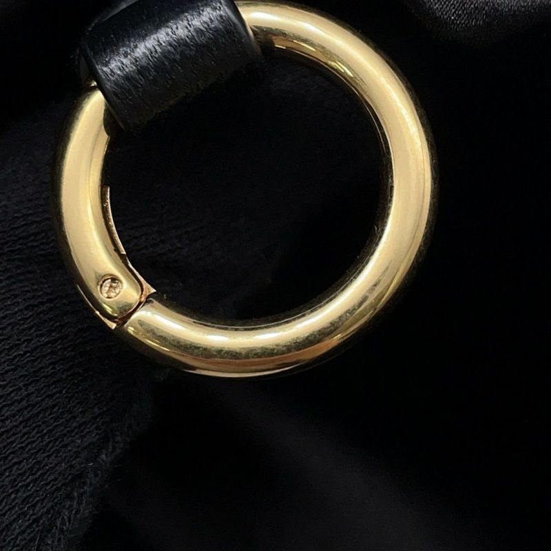 ミュウミュウ ポーチ ナイロン レザー ロゴ 5NG003 MIUMIU 小物入れ 黒