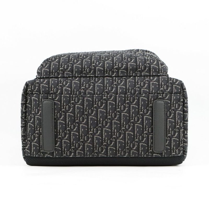 クリスチャン・ディオール リュック オブリーク ジャカード Rider バックパック 1VOBA088YKY トロッター 黒