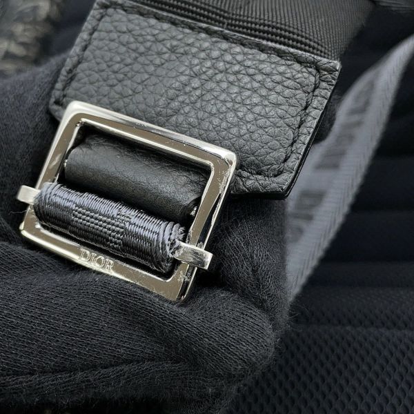 クリスチャン・ディオール リュック オブリーク ジャカード Rider バックパック 1VOBA088YKY トロッター 黒