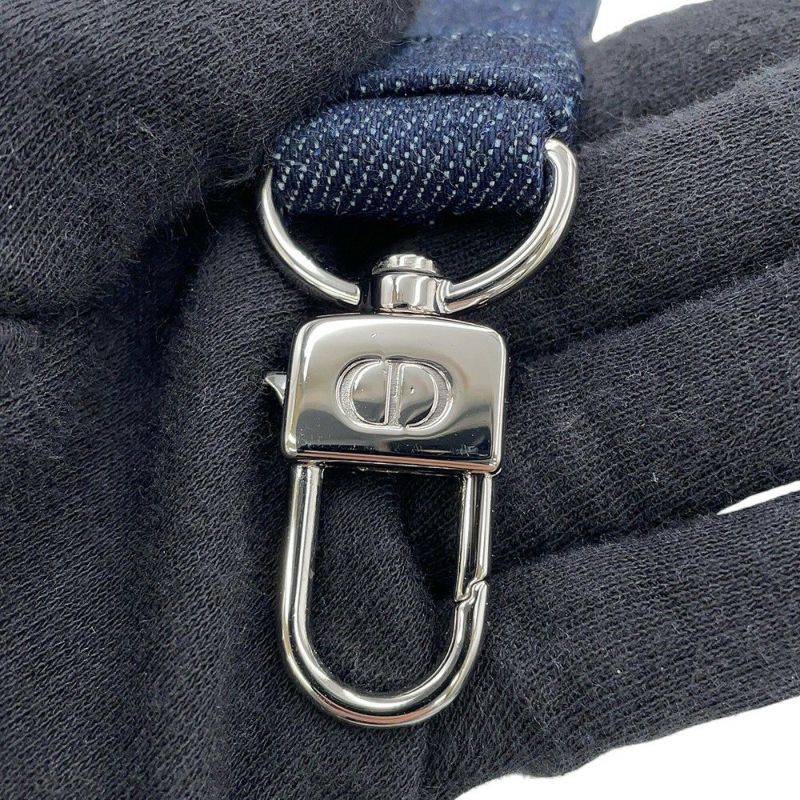 ディオール ハンドバッグ アイレットディテール レディ D-JOY ミディアム デニム Christian Dior 3way