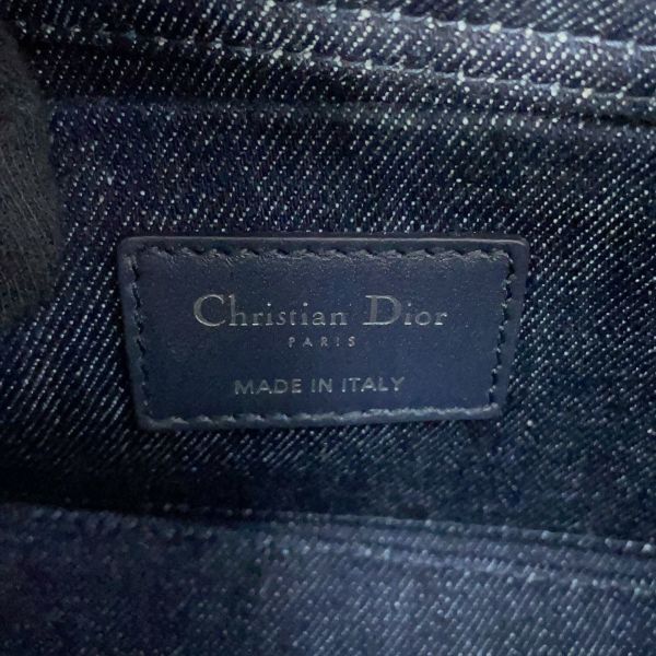 ディオール ハンドバッグ アイレットディテール レディ D-JOY ミディアム デニム Christian Dior 3way