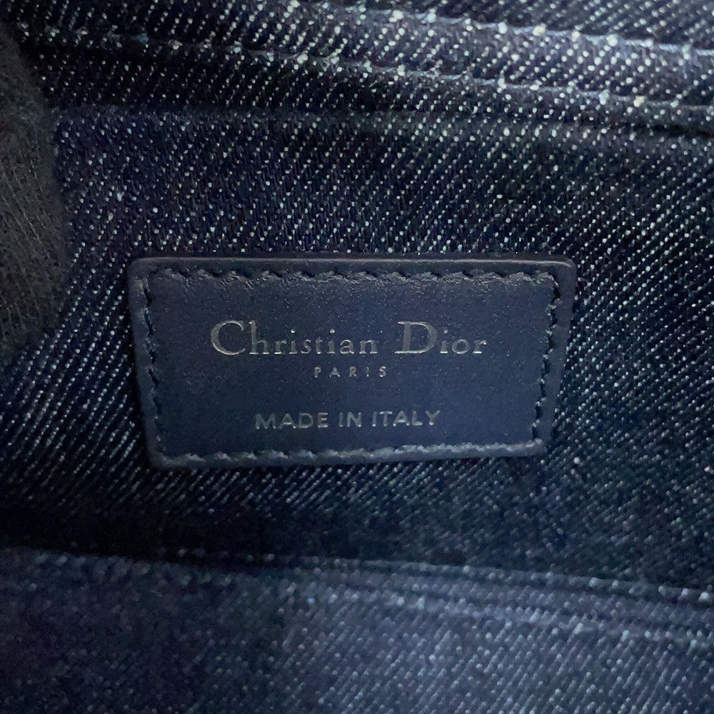 ディオール ハンドバッグ アイレットディテール レディ D-JOY ミディアム デニム Christian Dior 3way