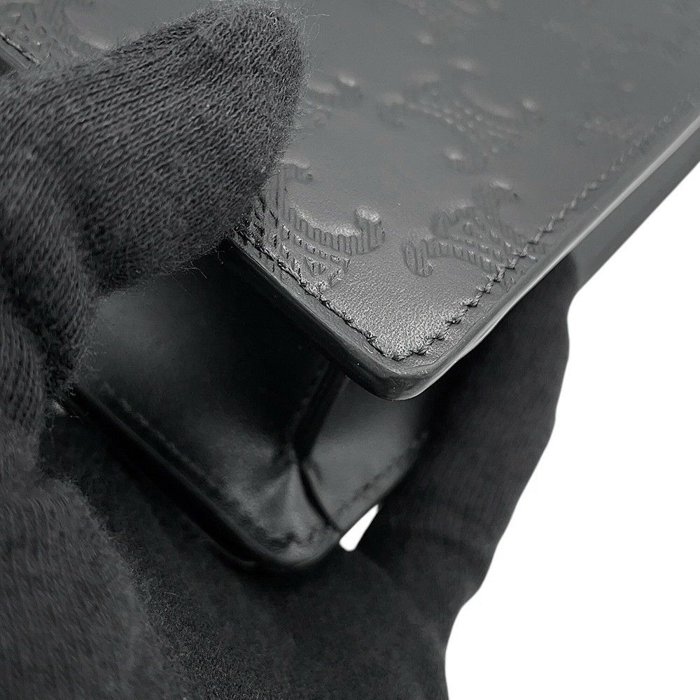 セリーヌ ショルダーバッグ トリオンフ ホリゾンタル スリーブ レザー 10K773FQD CELINE 黒