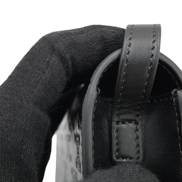 セリーヌ ショルダーバッグ トリオンフ ホリゾンタル スリーブ レザー 10K773FQD CELINE 黒