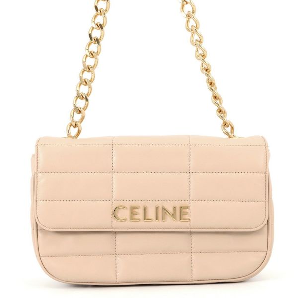 セリーヌ チェーンショルダーバッグ モノクローム 111273EPZ CELINE ワンショルダー