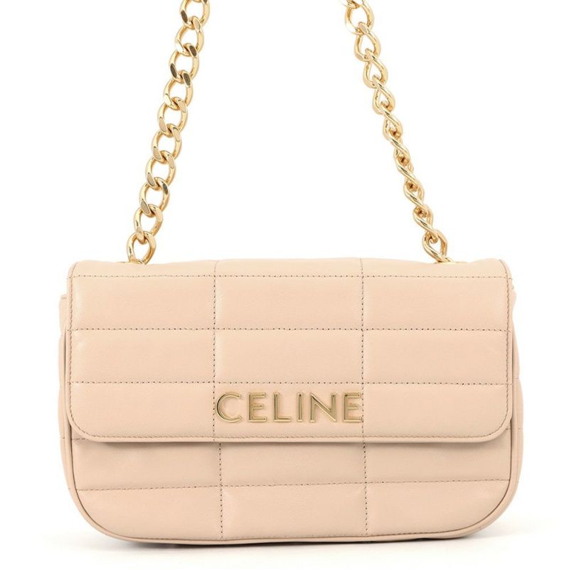 セリーヌ チェーンショルダーバッグ モノクローム 111273EPZ CELINE ワンショルダー