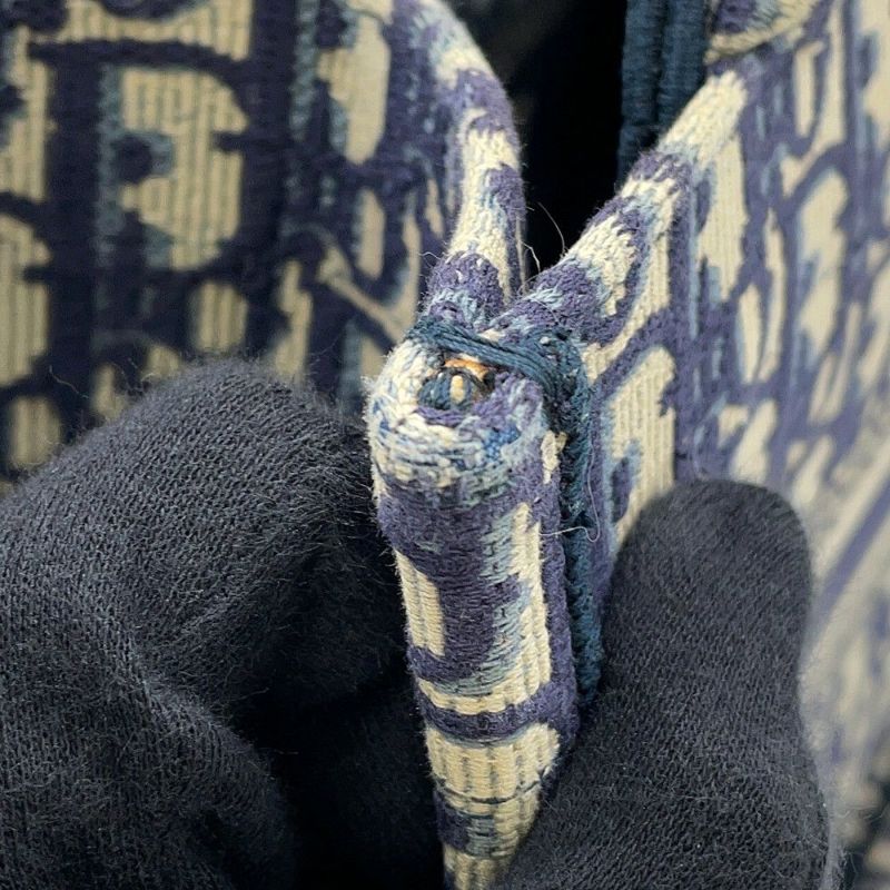 クリスチャン・ディオール トートバッグ オブリーク エンブロイダリー ブックトート スモール M1265ZRIW トロッター